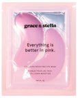 pink eye masks - grace & stella
