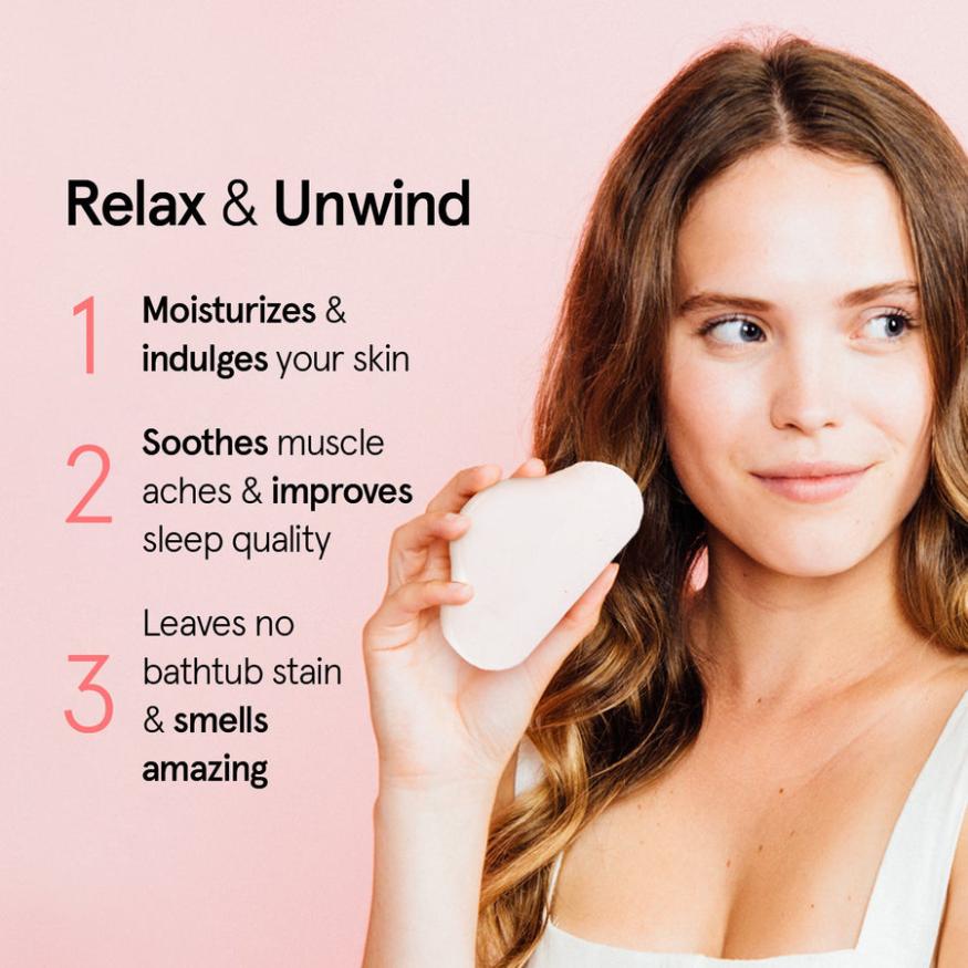 rainbow bath bombs for sensitive skin by grace & stella