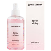 Stay refreshed and rejuvenated with our exclusive grace & stella rose spray, perfect for skin hydration and soothing anti-inflammatory properties.