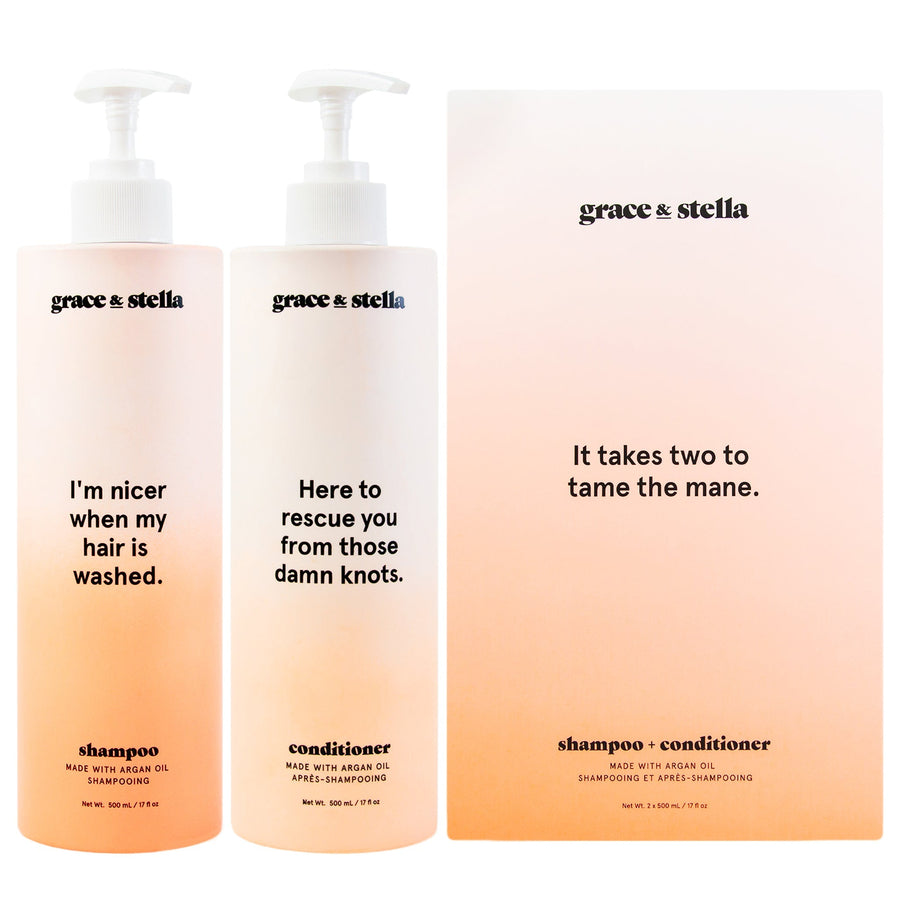 shampoo + conditioner set - grace & stella