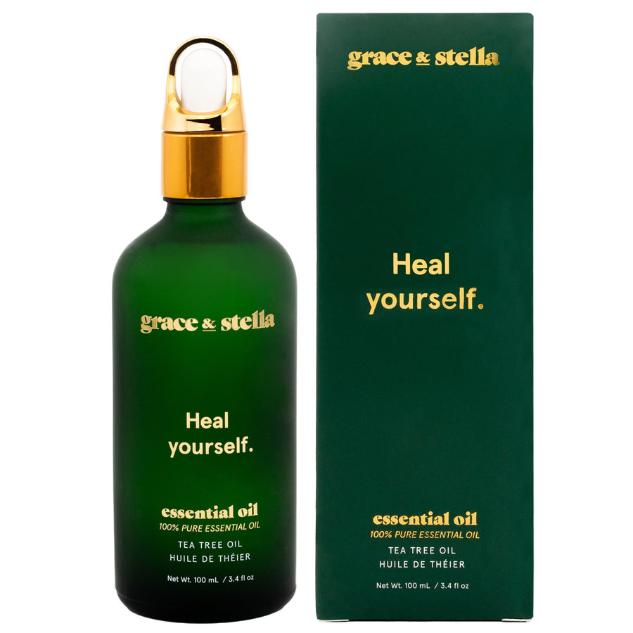 tea tree essential oil - grace & stella