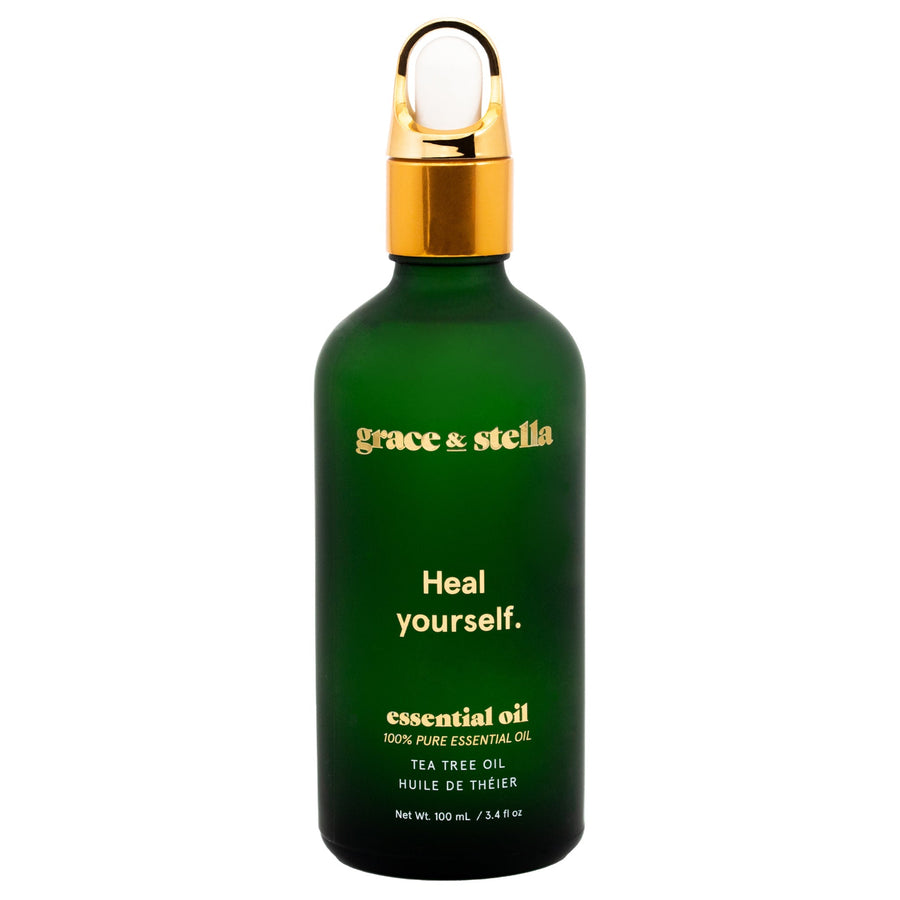 tea tree essential oil - grace & stella