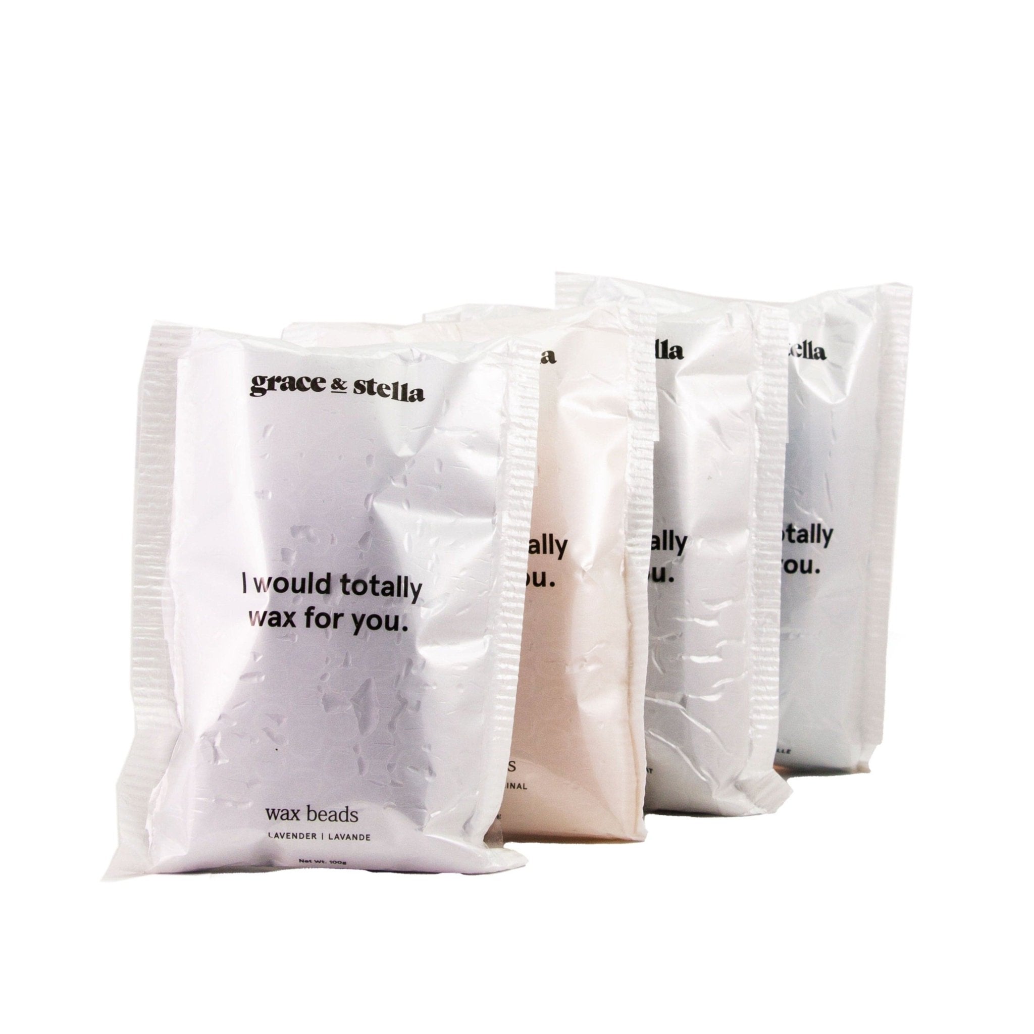 electric wax warmer kit for hair removal by grace & stella