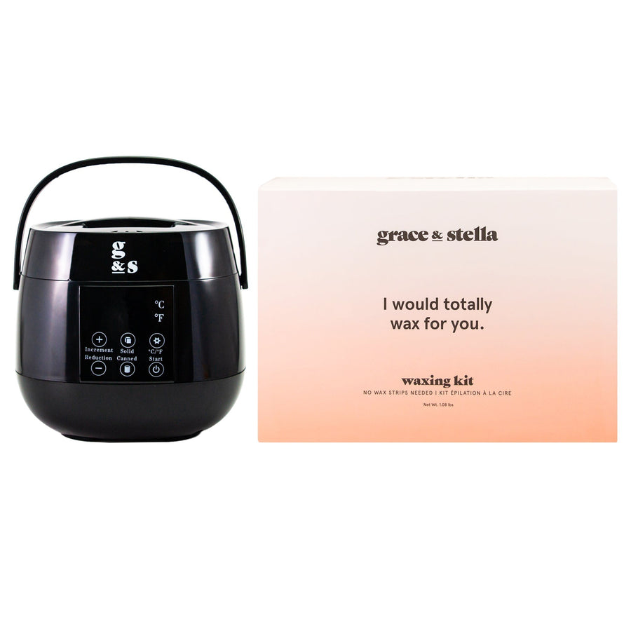 Grace & stella would have you try their Wax Warmer Kit for smoother, hair-free skin perfect for Waxing.